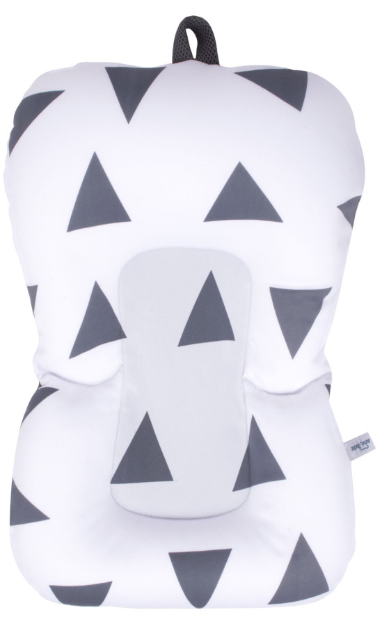 Sevibaby Cozy Triangle Grey Baby Badkussen
