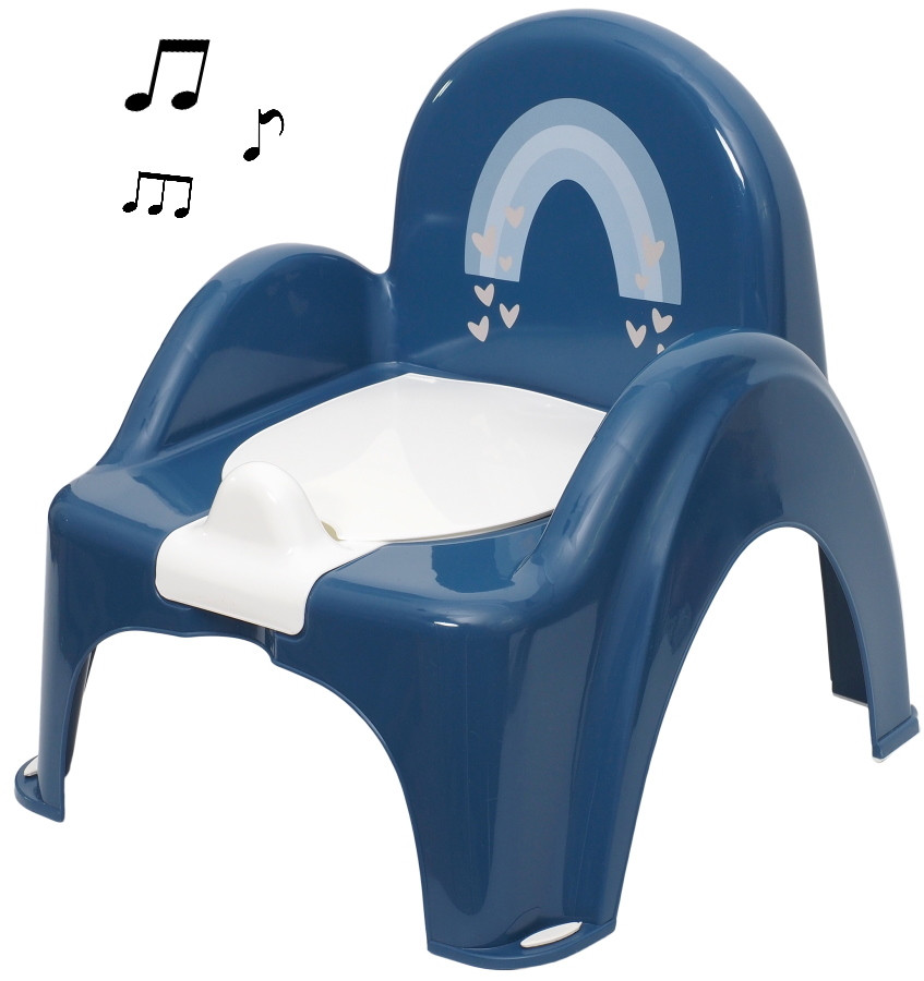 Tega Baby Meteo Eco Navy Potty Trainer met Muziek
