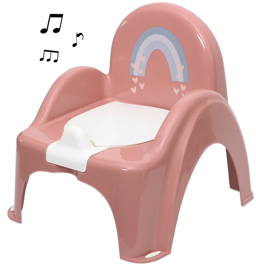 Tega Baby Meteo Eco Old Rose Potty Trainer met Muziek