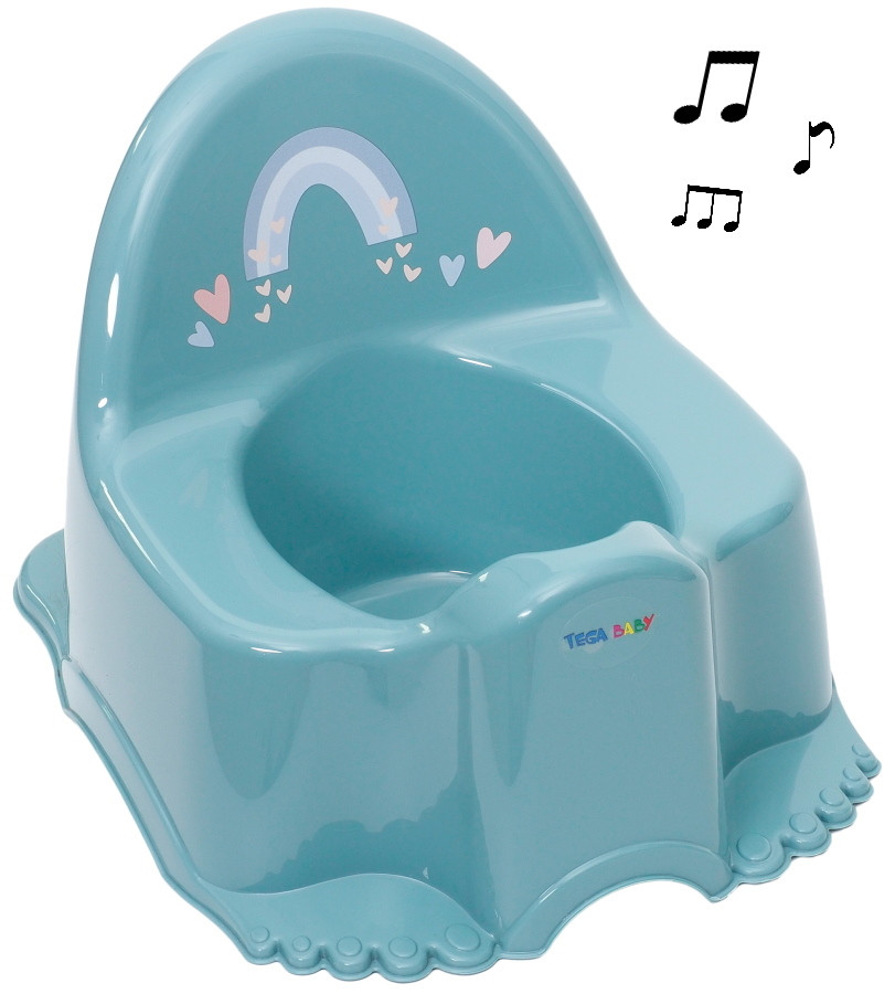 Tega Baby Meteo Eco Turquoise Potje met Muziek