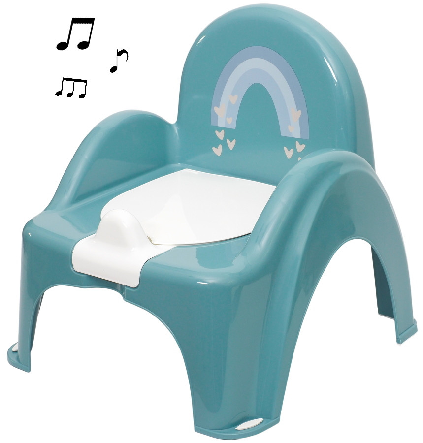 Tega Baby Meteo Eco Turquoise Potty Trainer met Muziek