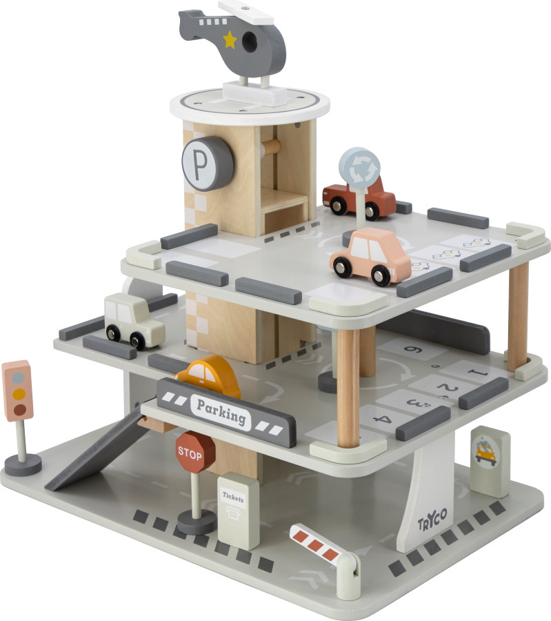 Tryco Houten Garage incl. Speeltjes