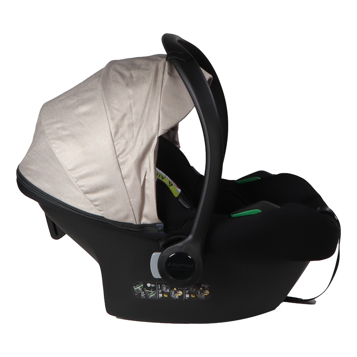 Adamex Nola Cappuccino 40-87 cm i-Size Autostoel