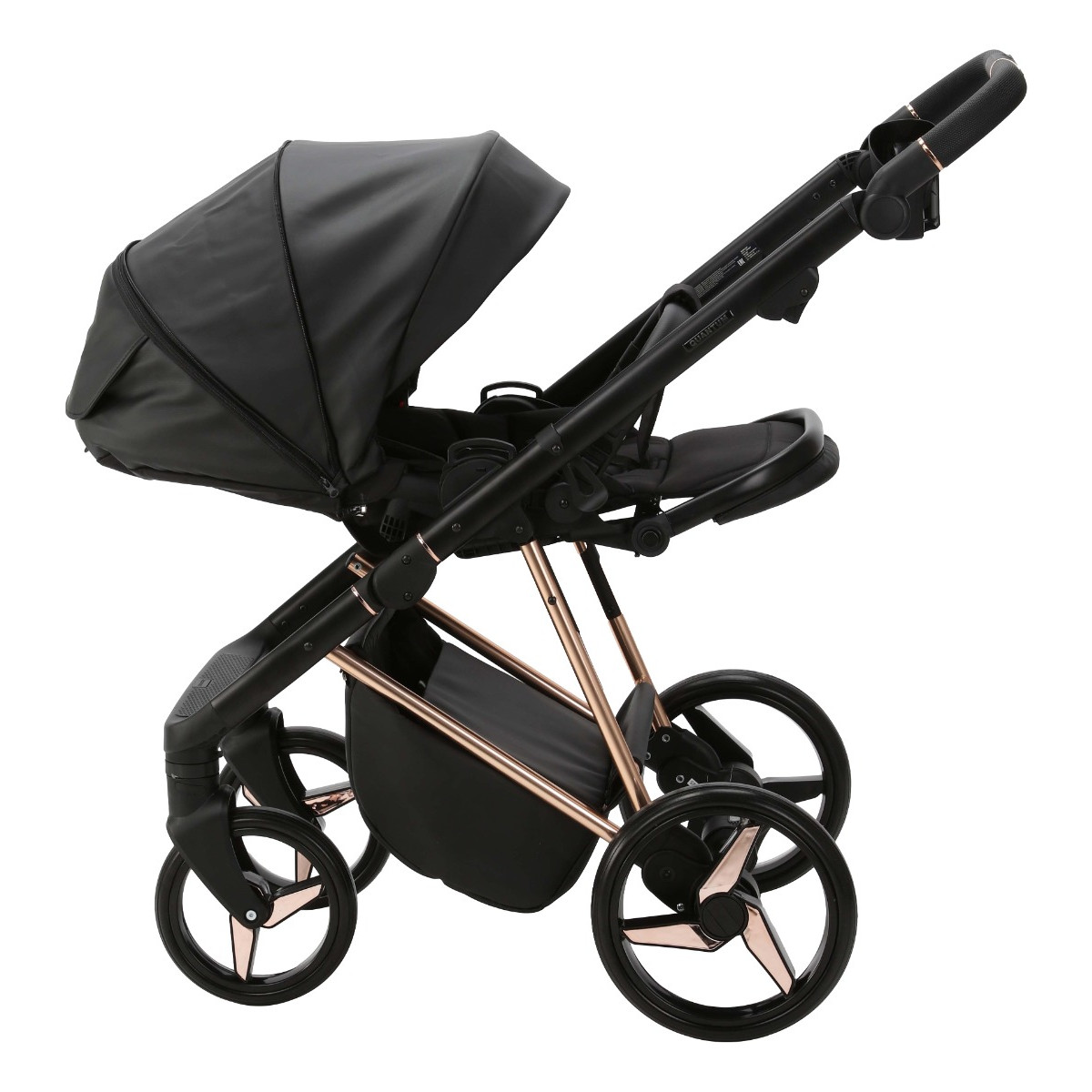 Adamex Quantum Star Black/Bronze 2-in-1 Kinderwagen