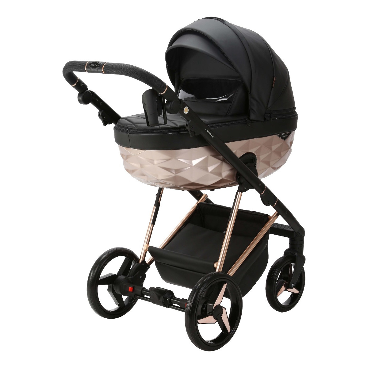 Adamex Quantum Star Black/Bronze 2-in-1 Kinderwagen