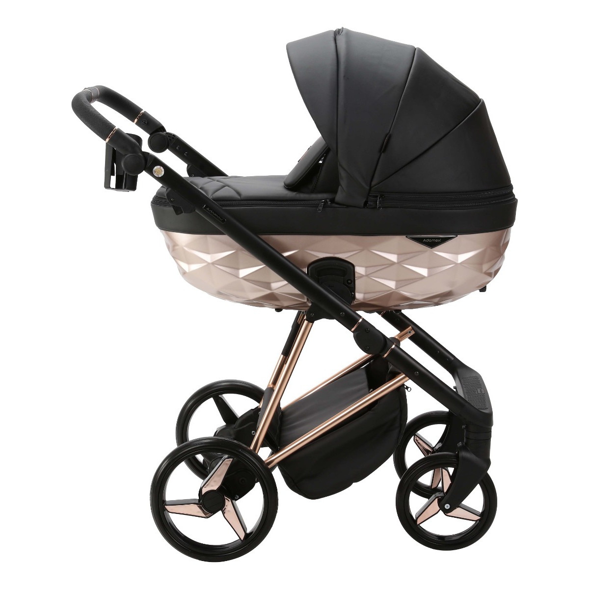 Adamex Quantum Star Black/Bronze 2-in-1 Kinderwagen