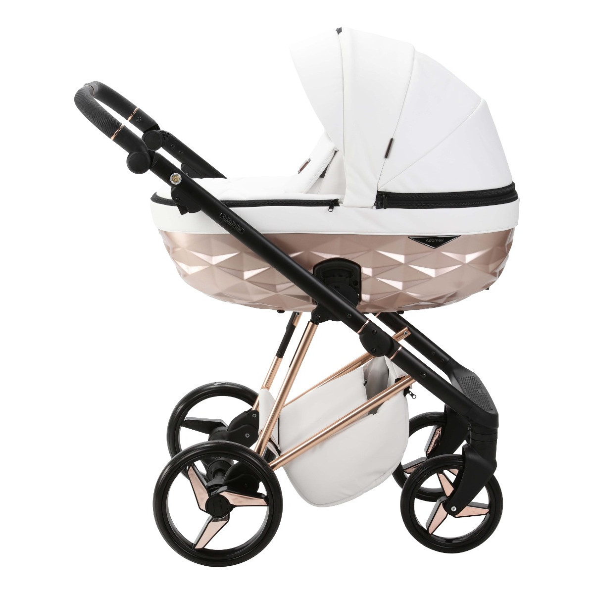 Adamex Quantum Star White/Bronze 2-in-1 Kinderwagen