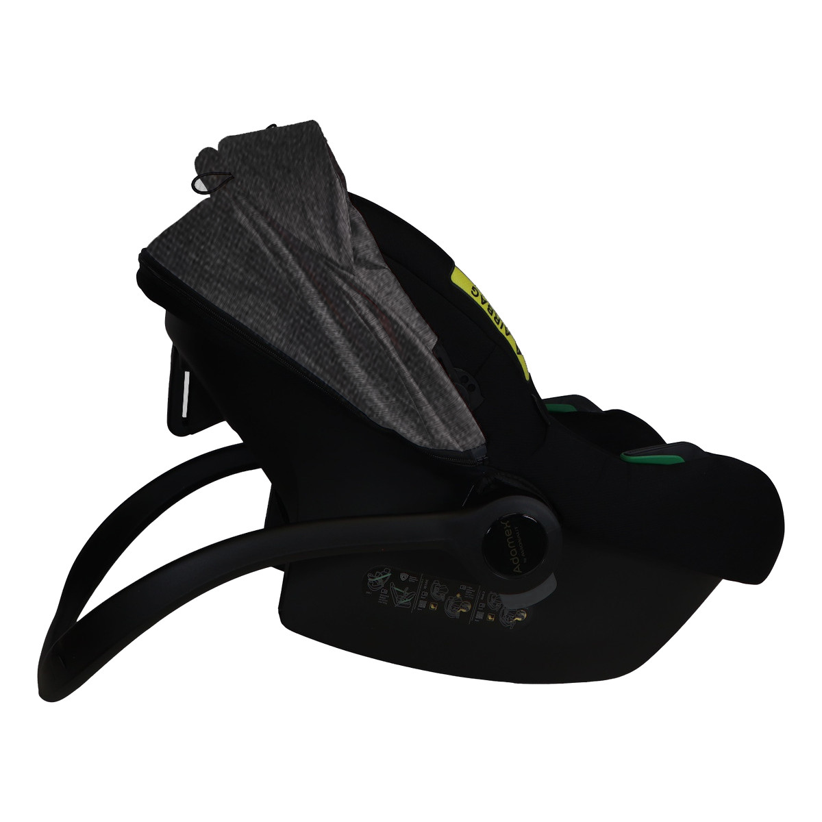 Adamex Belissa Grey/Rose 40-87 cm i-Size Autostoel