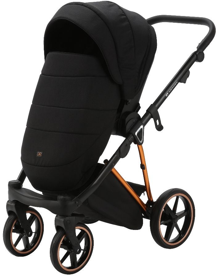 Adamex Belissa Special Edition Black/Rose 2-in-1 Kinderwagen
