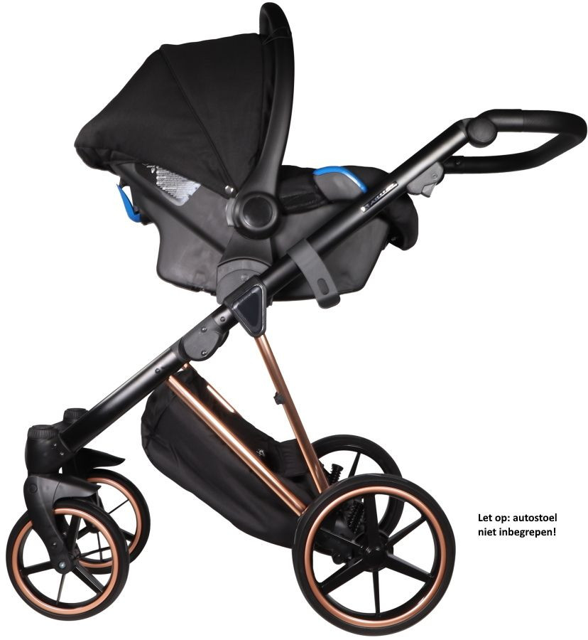 Adamex Belissa Special Edition Black/Rose 2-in-1 Kinderwagen