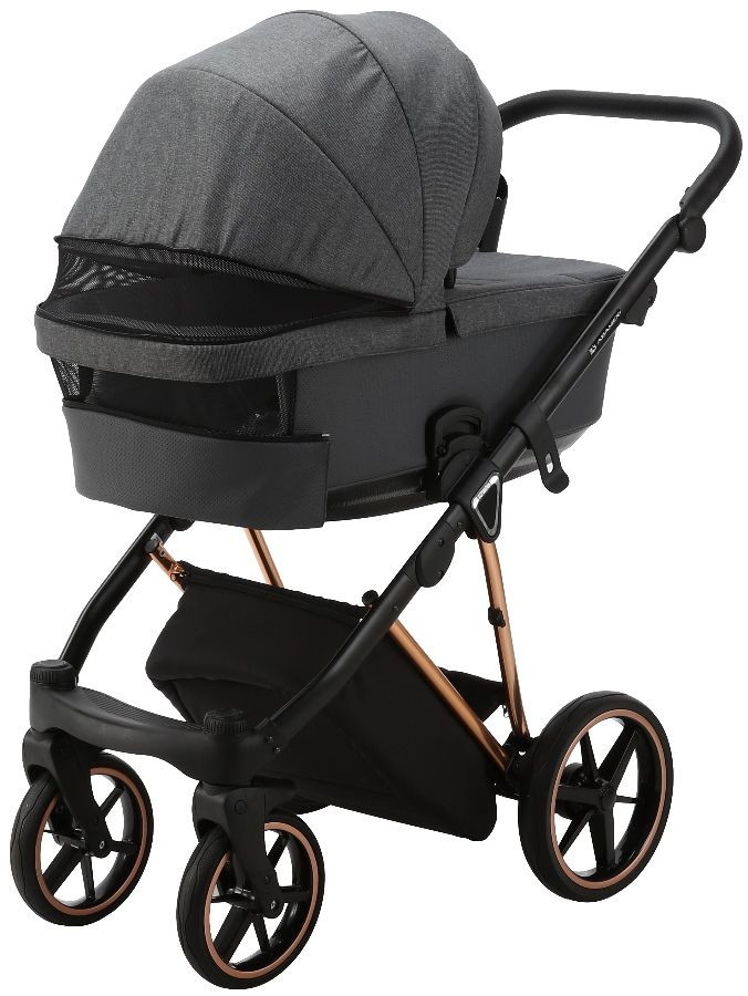 Adamex Belissa Special Edition Grey/Rose 2-in-1 Kinderwagen
