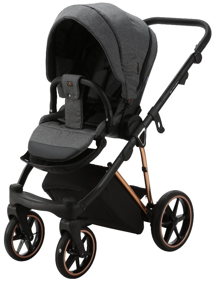 Adamex Belissa Special Edition Grey/Rose 2-in-1 Kinderwagen