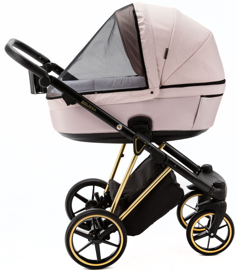 Adamex Belissa Special Edition Pink/Gold 2-in-1 Kinderwagen