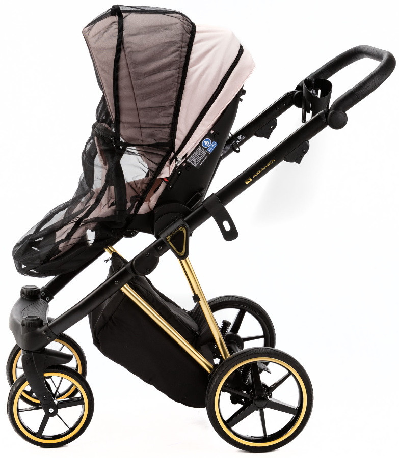 Adamex Belissa Special Edition Pink/Gold 2-in-1 Kinderwagen