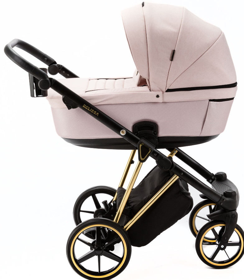 Adamex Belissa Special Edition Pink/Gold 2-in-1 Kinderwagen