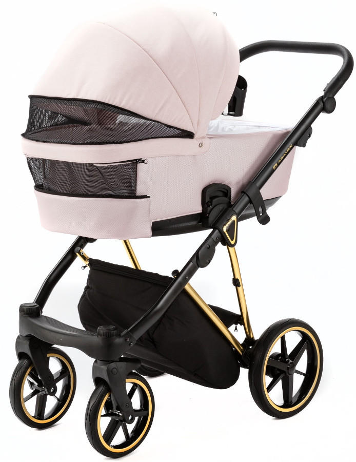 Adamex Belissa Special Edition Pink/Gold 2-in-1 Kinderwagen