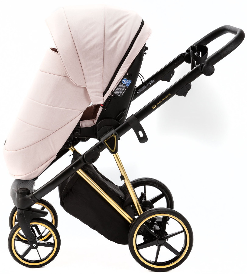 Adamex Belissa Special Edition Pink/Gold 2-in-1 Kinderwagen