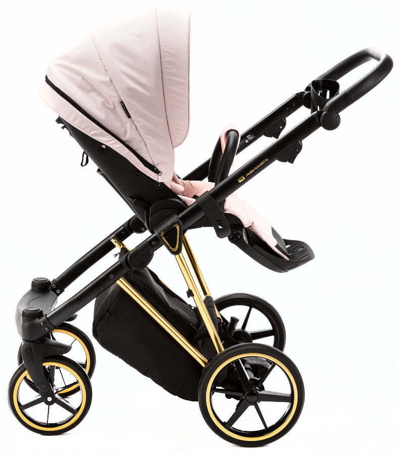 Adamex Belissa Special Edition Pink/Gold 2-in-1 Kinderwagen