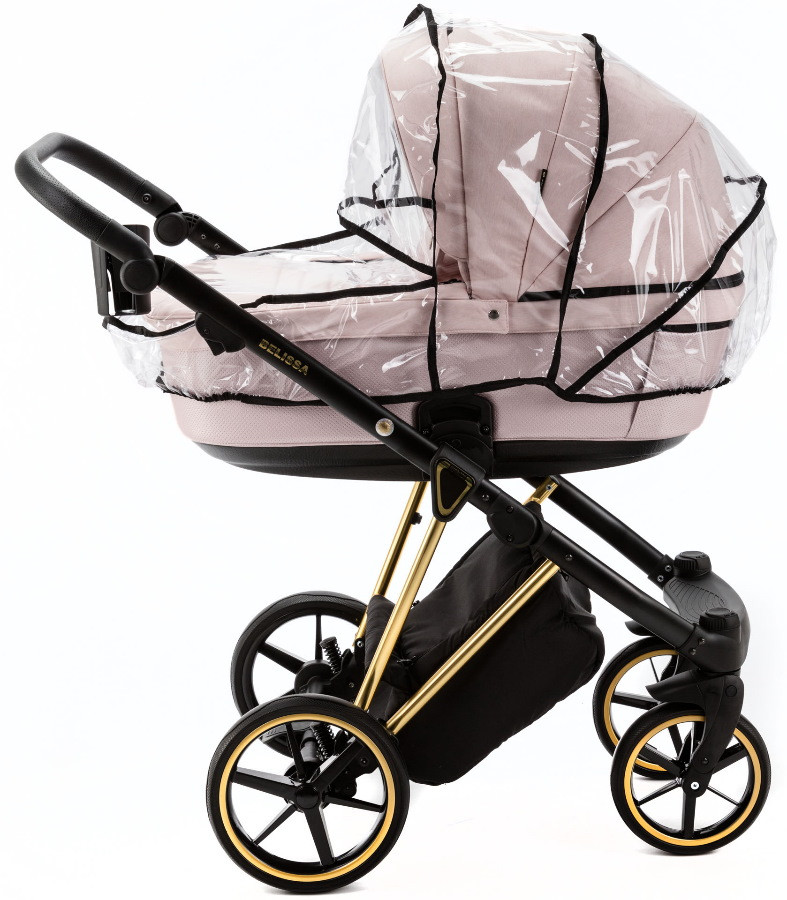 Adamex Belissa Special Edition Pink/Gold 2-in-1 Kinderwagen