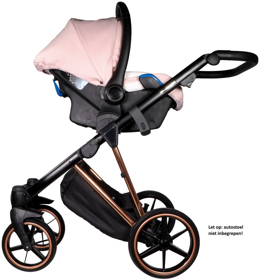 Adamex Belissa Special Edition Pink/Gold 2-in-1 Kinderwagen