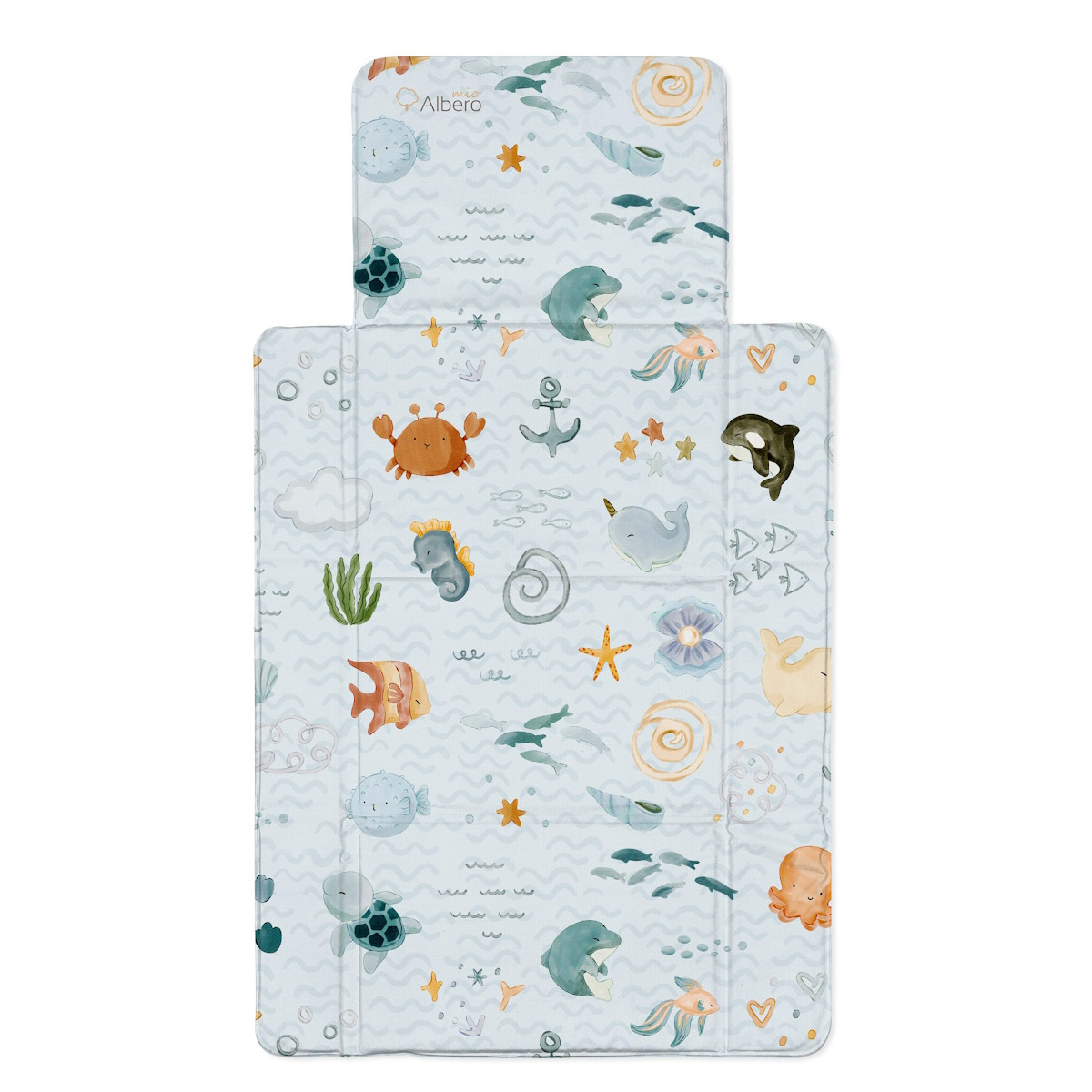 Albero Mio Crab And Friends Travel Verschoningsmat