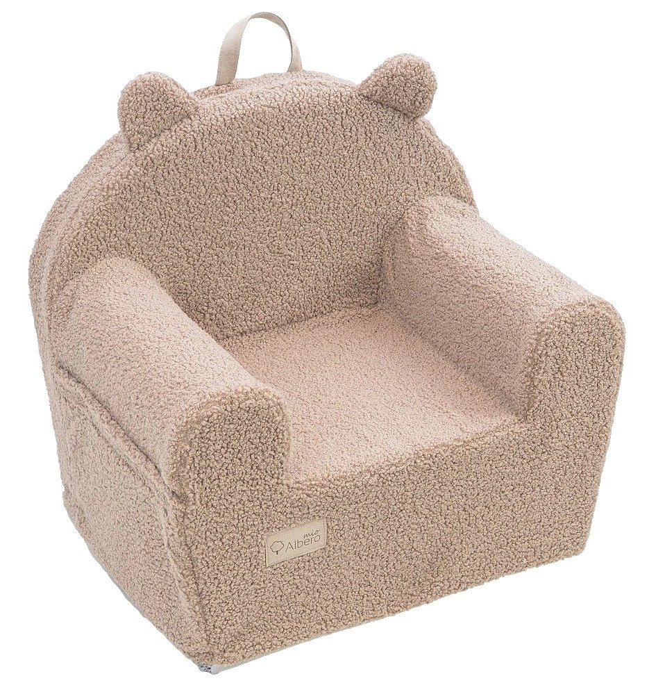 Albero Mio Teddy Boucle Caramel Kinderfauteuil