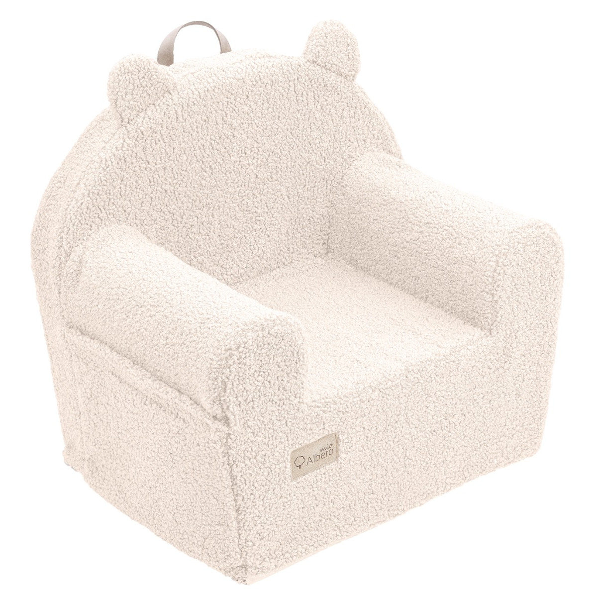 Albero Mio Teddy Boucle Vanille Kinderfauteuil