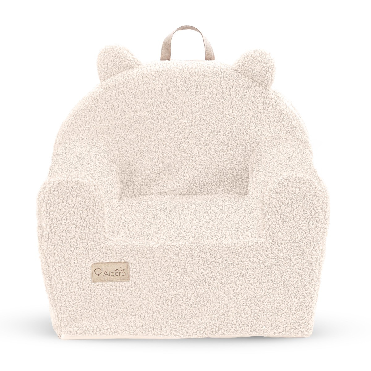 Albero Mio Teddy Boucle Vanille Kinderfauteuil