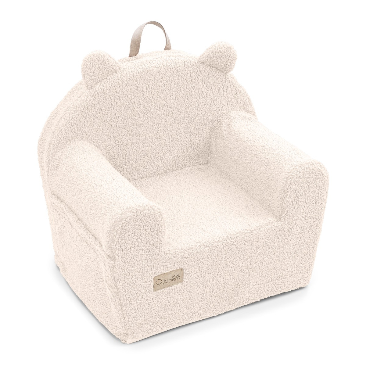 Albero Mio Teddy Boucle Vanille Kinderfauteuil