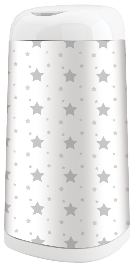 Angelcare Dress Up Grey Stars Hoes voor Luieremmer