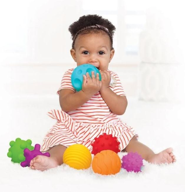 Infantino Sensory Balls Blocks & Buddies Set