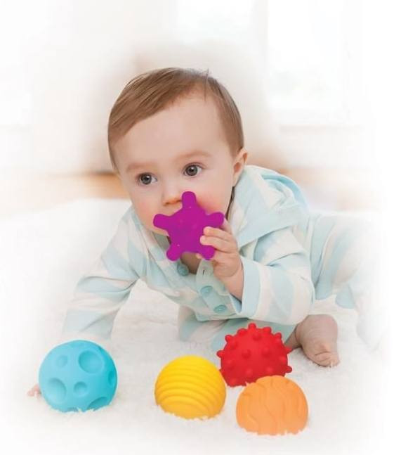 Infantino Sensory Balls Blocks & Buddies Set