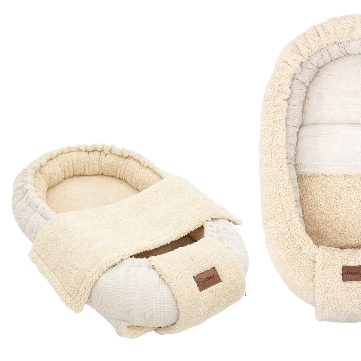 Mordesign Morteddy Beige Omkeerbaar Babynest