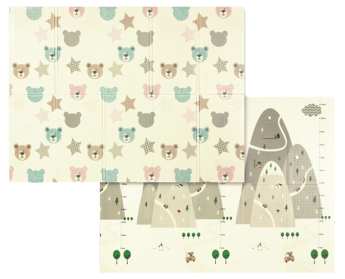 Baby Ono 150 x 200 cm Educatieve Omkeerbare Speelmat