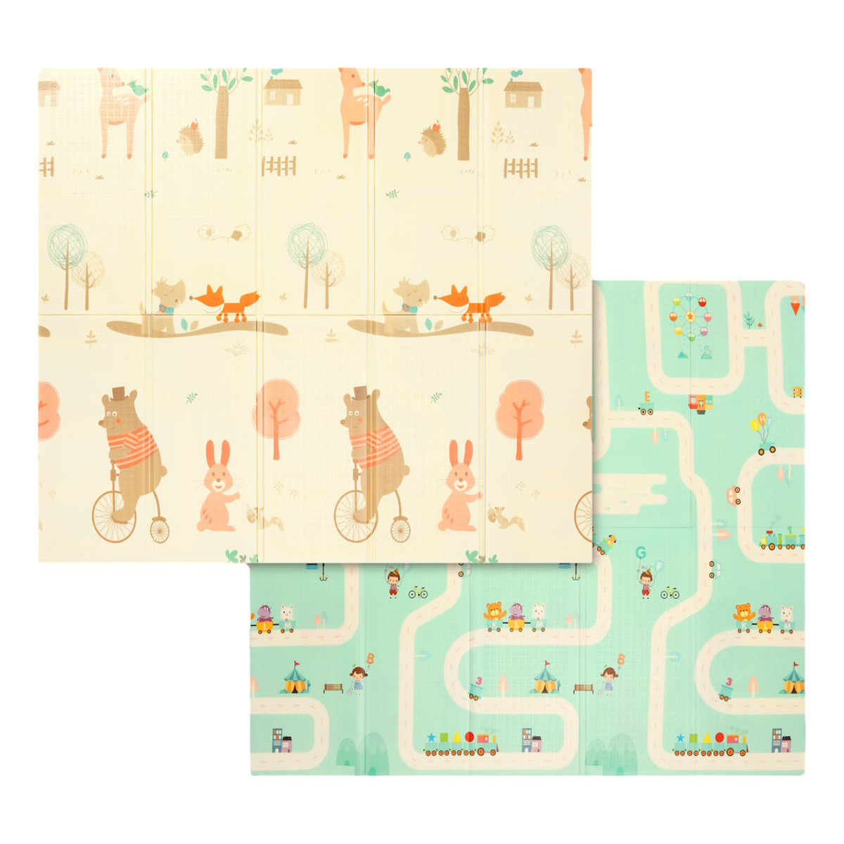 Baby Ono 180 x 200 cm Educatieve Omkeerbare Speelmat