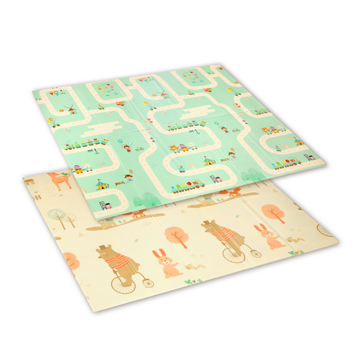 Baby Ono 180 x 200 cm Educatieve Omkeerbare Speelmat