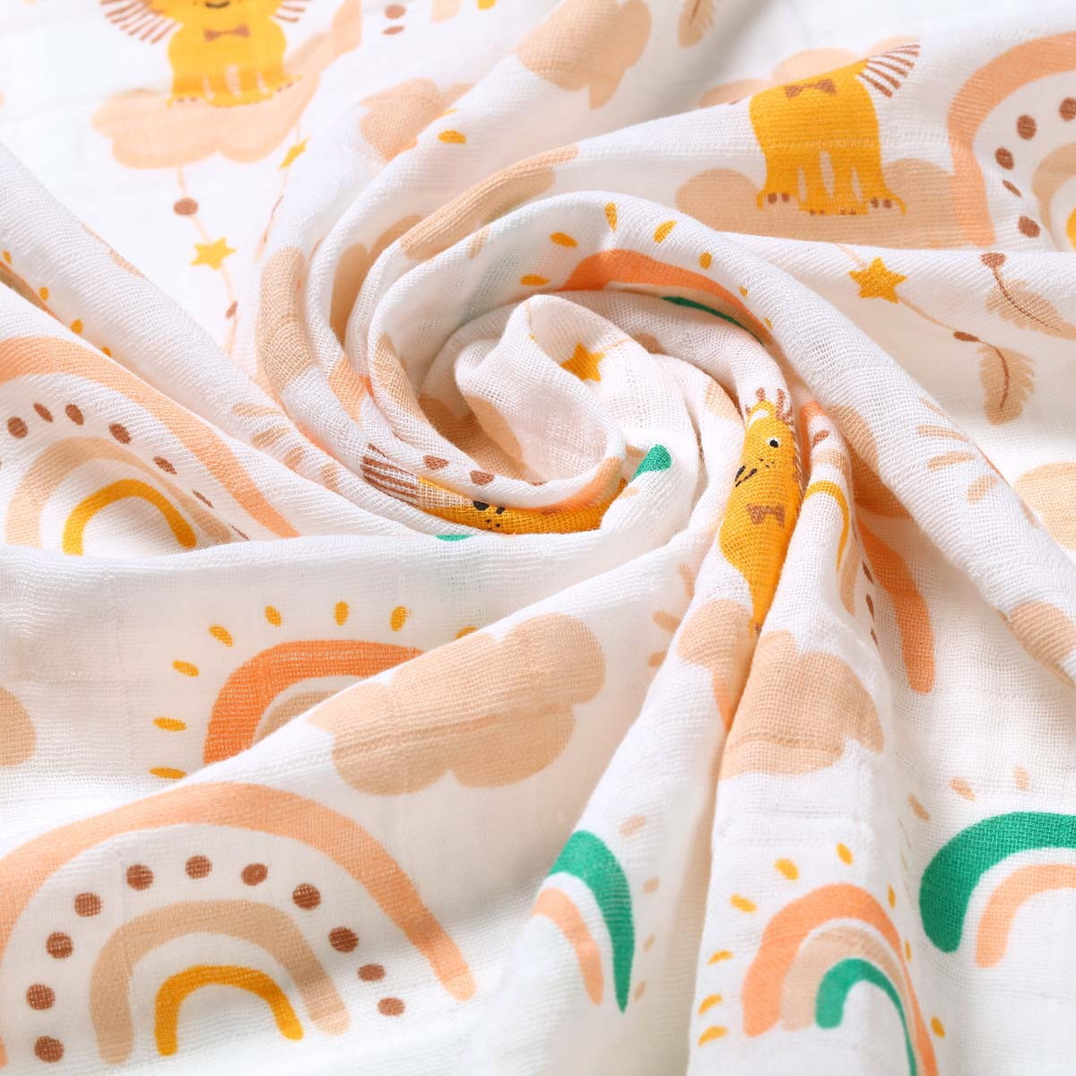 Baby Ono 3 Stuks Beige Hydrofiel Luiers