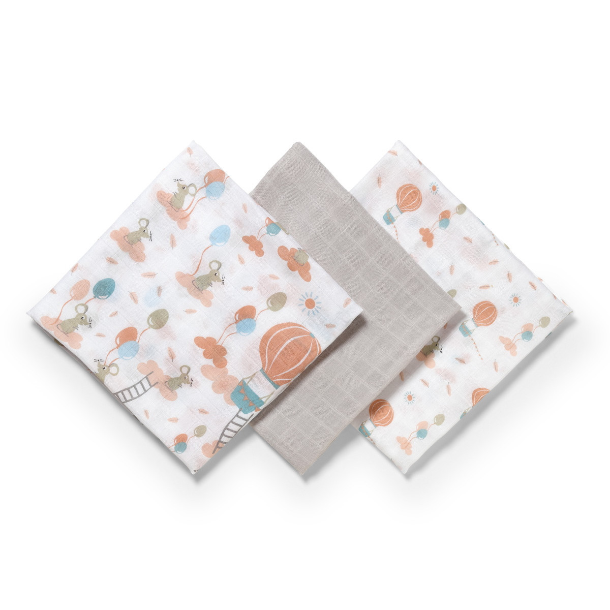 Baby Ono Bamboo Air 3 Stuks Hydrofiel Luiers