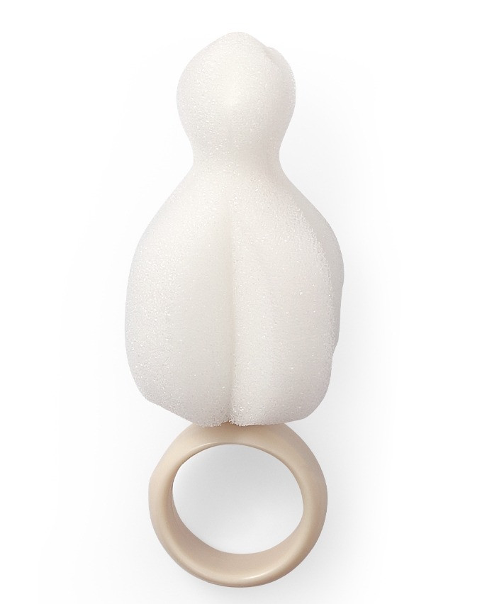 Baby Ono Beige Fles & Speen Borstel Set