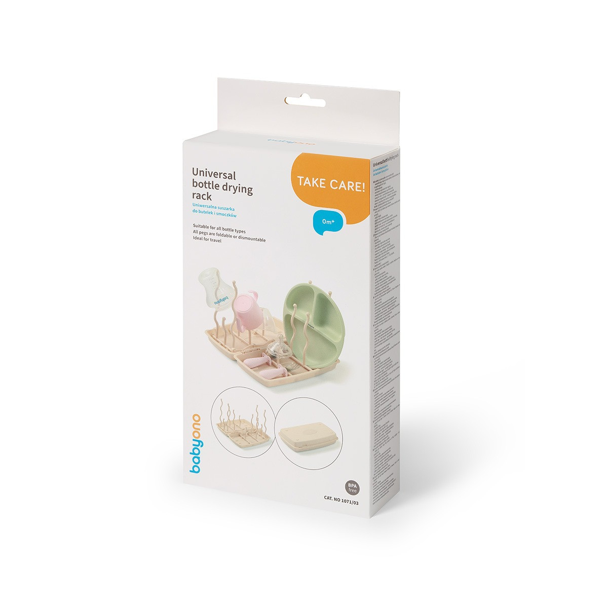 Baby Ono Beige Flesjes Droogrek