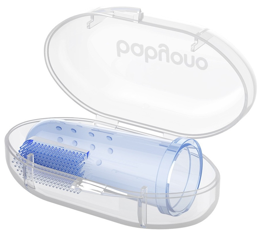 Baby Ono Blauw Vingertop Tandenborstel