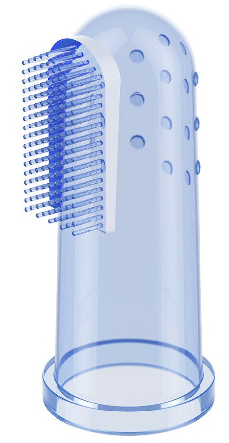 Baby Ono Blauw Vingertop Tandenborstel