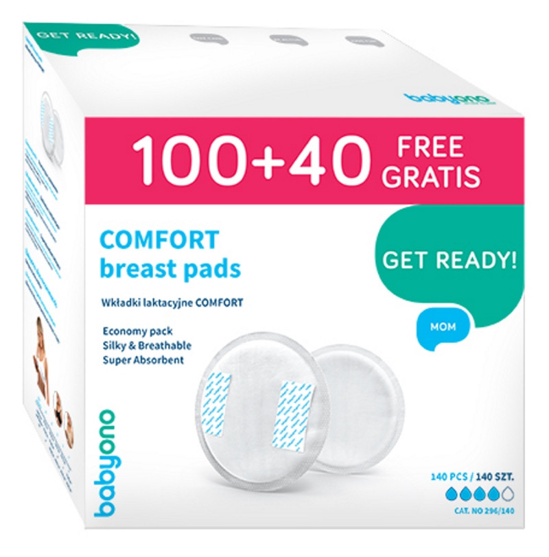 Baby Ono Comfort Borstcompres 100 Stuks + 40 Gratis