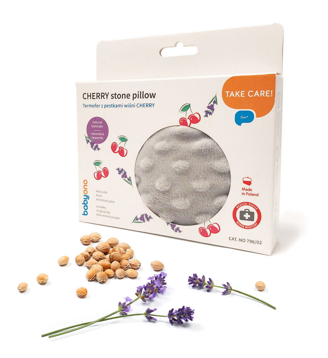 Baby Ono Cherry Grijs Lavendel Pittenzak