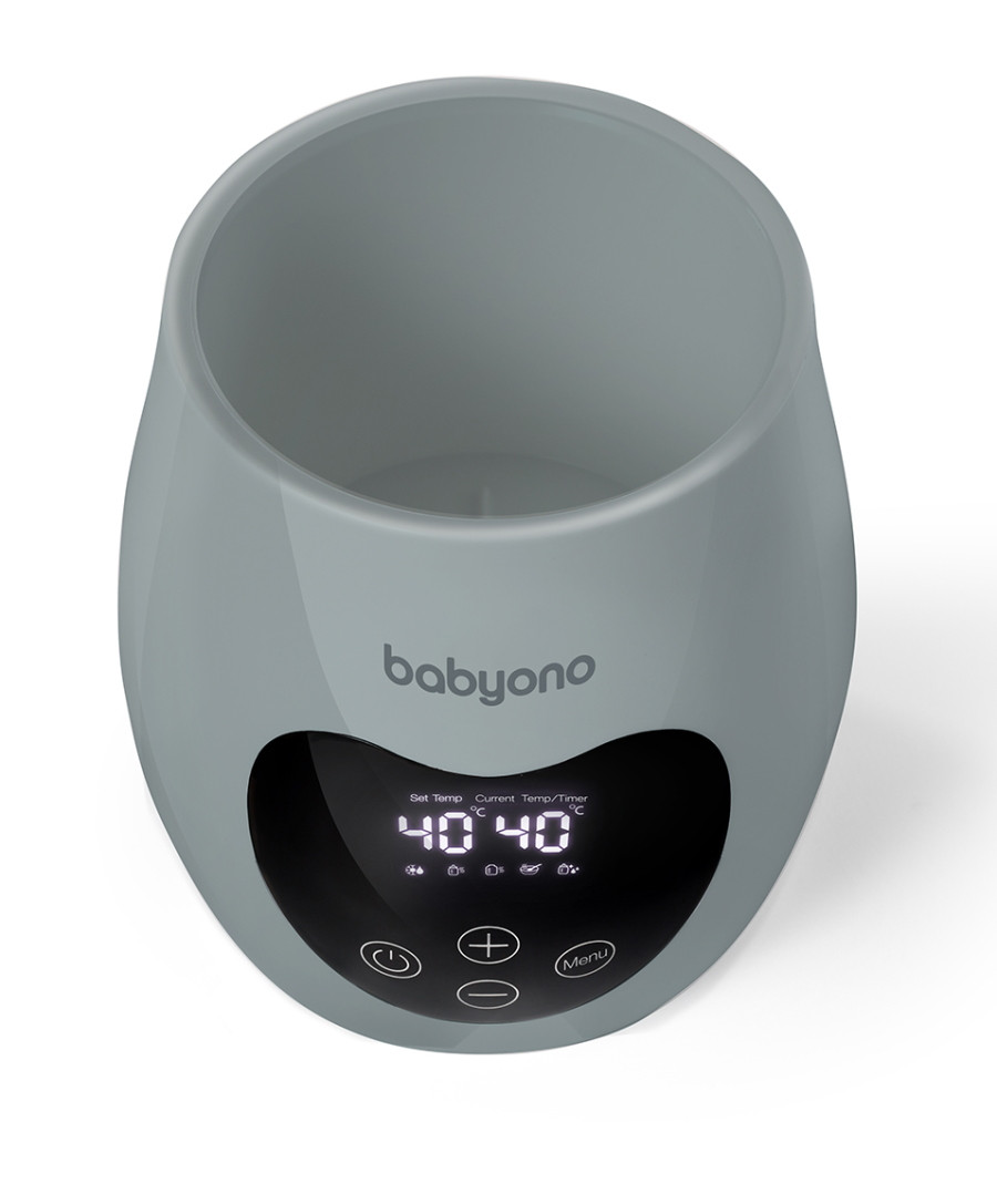 Baby Ono Honey Grey Natural Nursing Flessenwarmer en Sterilisator