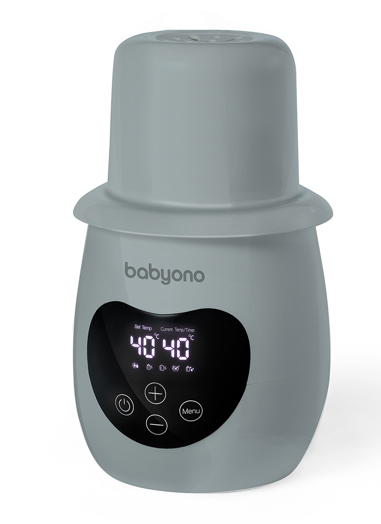 Baby Ono Honey Grey Natural Nursing Flessenwarmer en Sterilisator