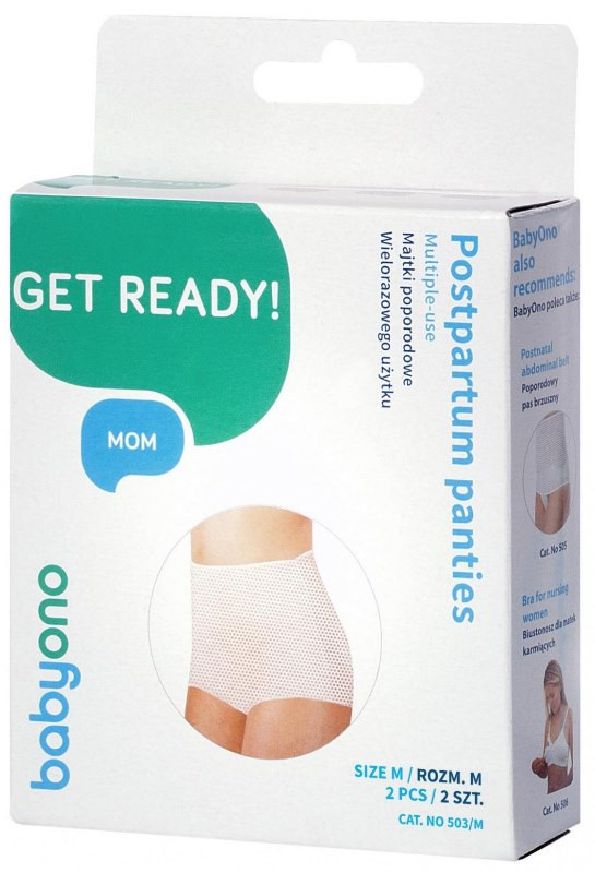 Baby Ono Post Partum Netbroekjes Maat M 2 Stuks