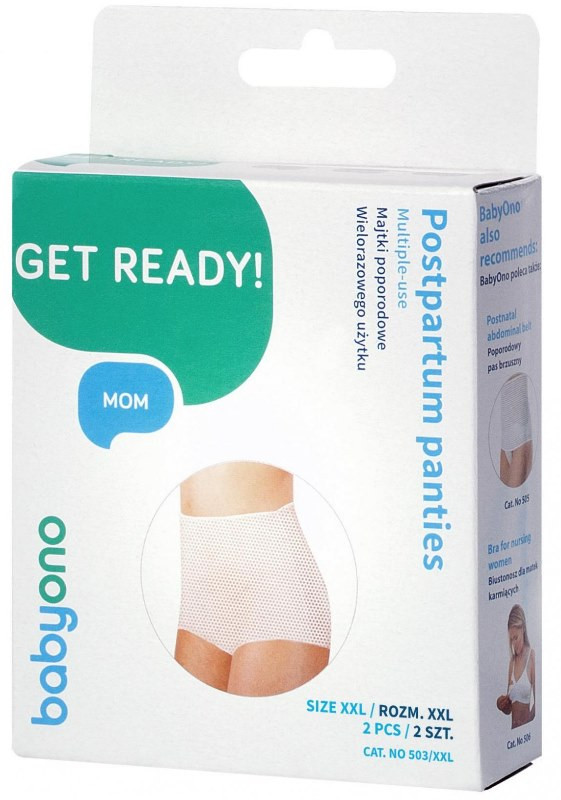 Baby Ono Post Partum Netbroekjes Maat XXL 2 Stuks