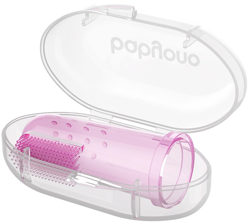 Baby Ono Roze Vingertop Tandenborstel