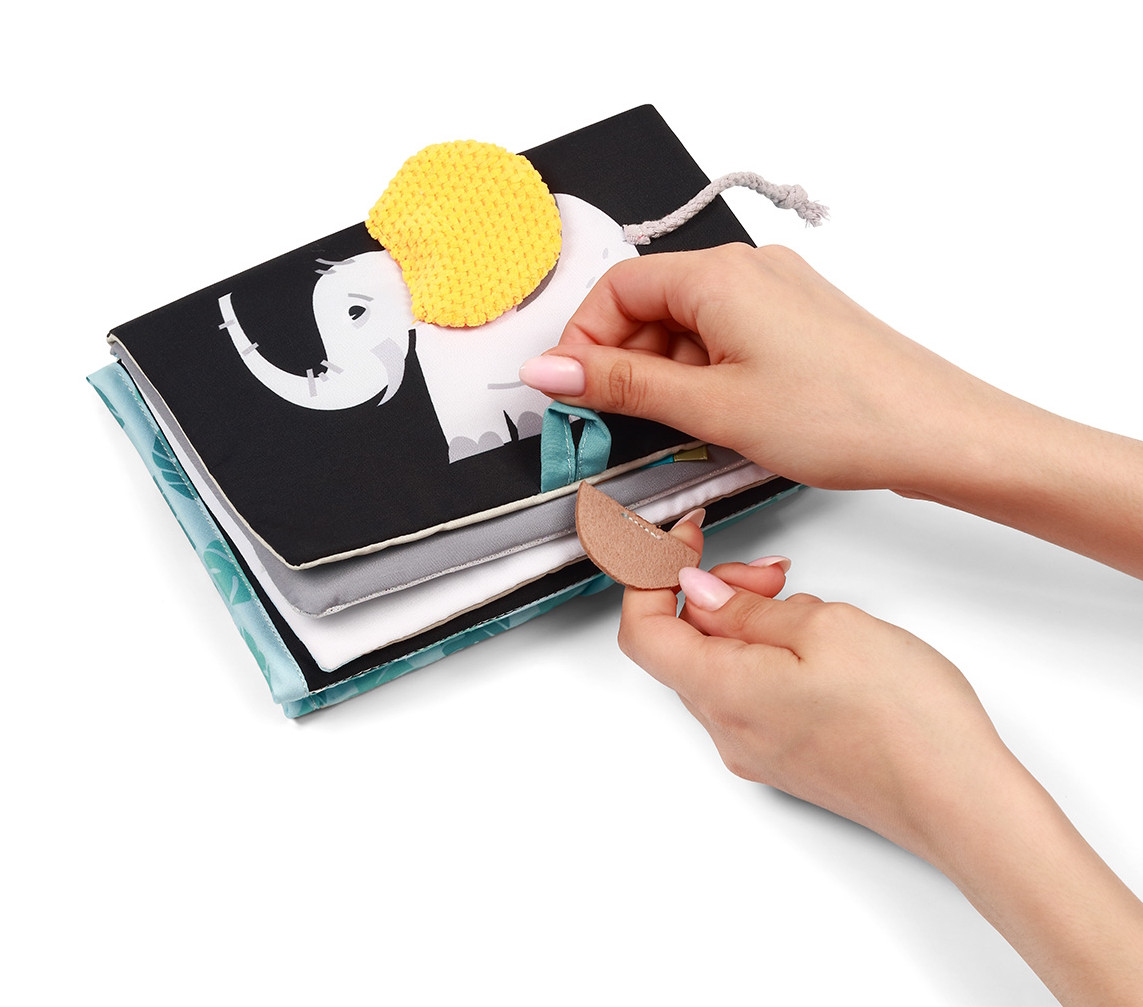 Baby Ono Safari Sensory Voelboek